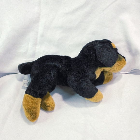 Russ Yomiko Classics Rottweiler Dog Plush Stuffed Toy Realistic 14 Inch - Picture 6 of 10